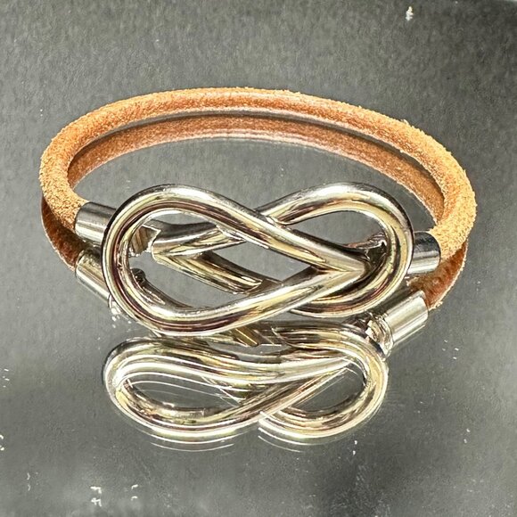 Hermès Leather Atamè Wrap Bracelet - EUC - Picture 1 of 3